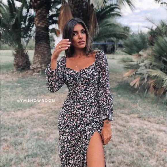 ZARA floral print dress - Picture 3 of 10